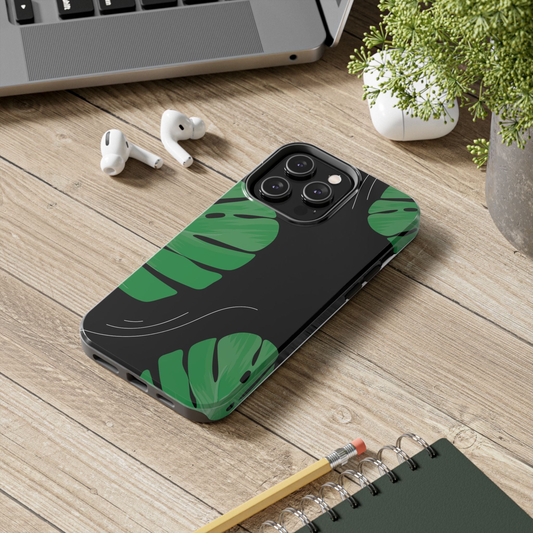 Tropical Monstera Phone Case