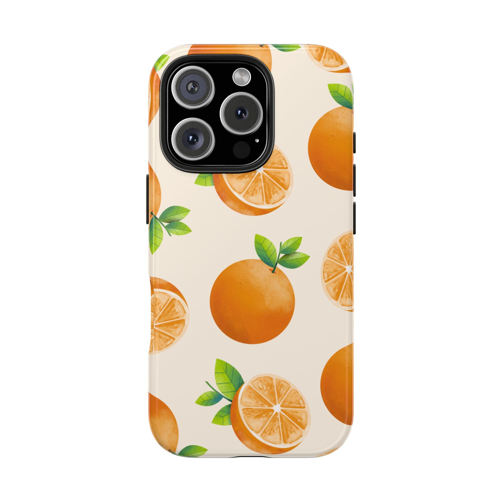 Vibrant Orange Citrus Tough Case