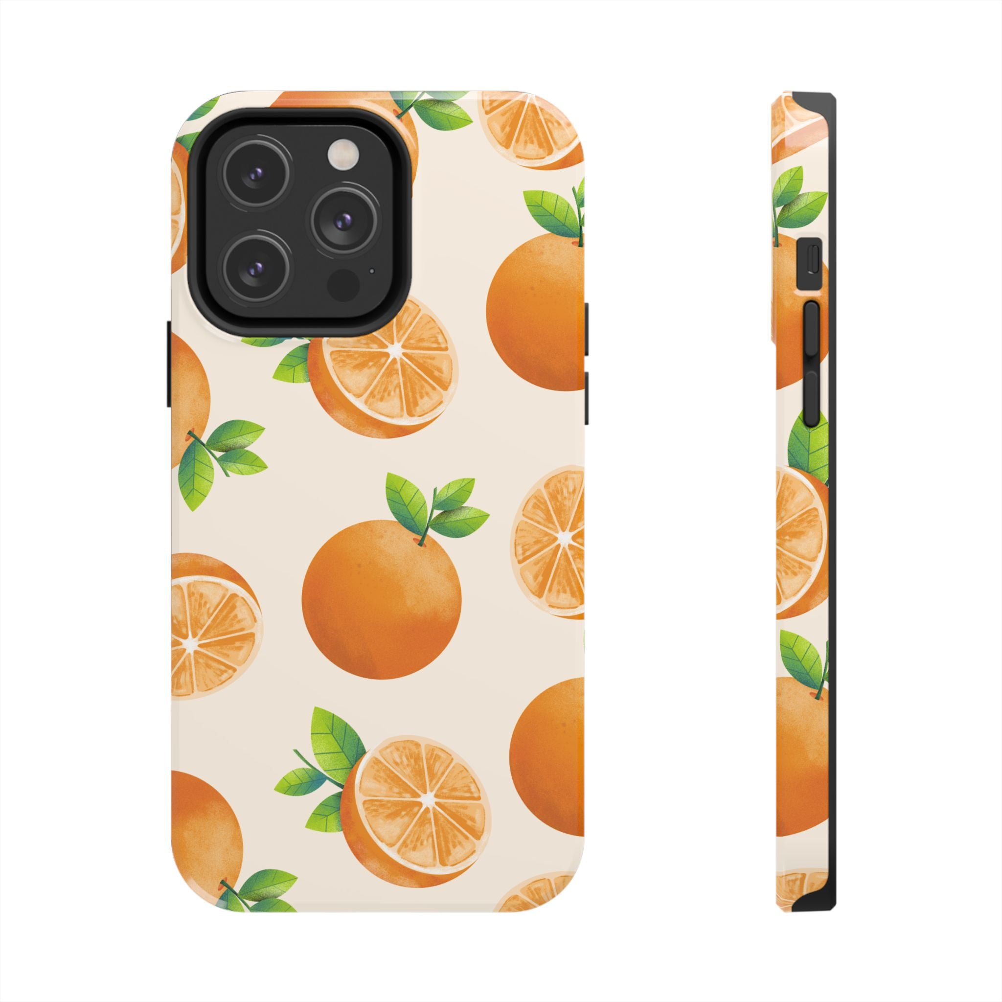 Vibrant Orange Citrus Tough Case
